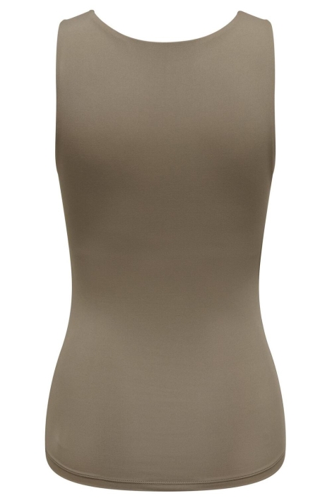 Only bruine dames top | Achteraanzicht