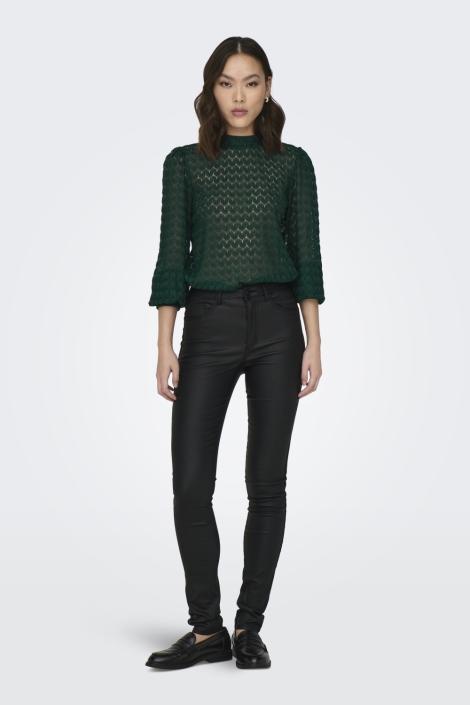Jacqueline de Yong groene dames top | Model