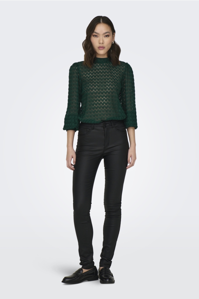 Jacqueline de Yong groene dames top | Model