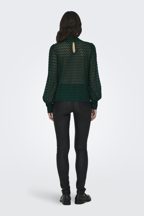 Jacqueline de Yong groene dames top | Model