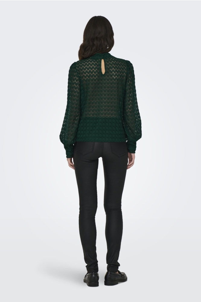 Jacqueline de Yong groene dames top | Model