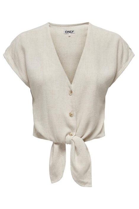 Only beige dames blouse | Vooraanzicht