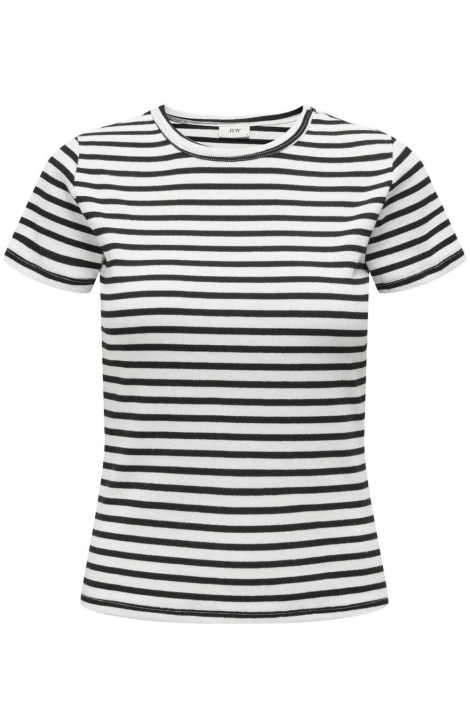 Jacqueline de Yong witte dames t-shirt | Vooraanzicht