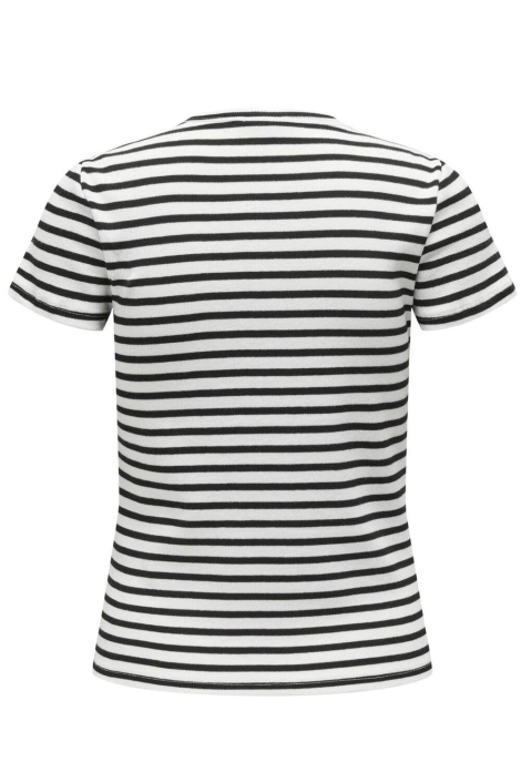 Jacqueline de Yong witte dames t-shirt | Achteraanzicht