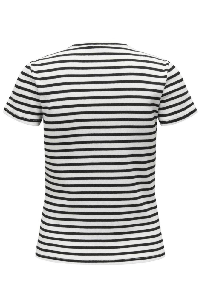 Jacqueline de Yong witte dames t-shirt | Achteraanzicht