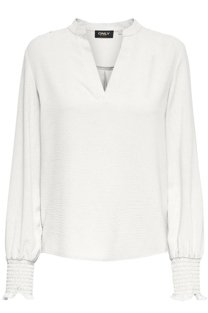 Only witte dames blouse | Vooraanzicht