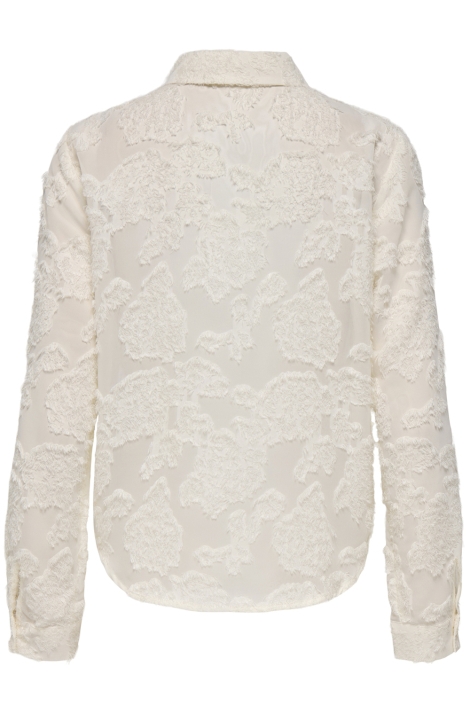 Jacqueline de Yong witte dames blouse | Achteraanzicht