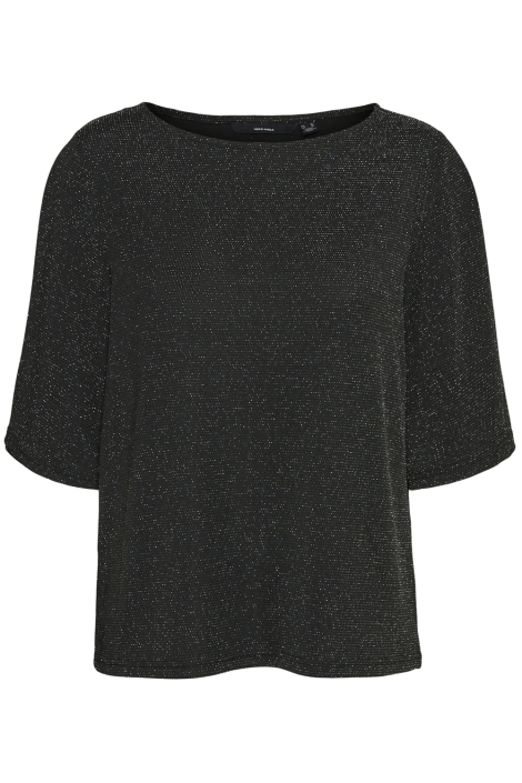 Vero Moda zwarte dames t-shirt | Vooraanzicht