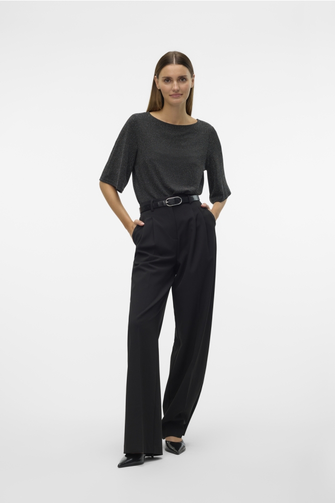 Vero Moda zwarte dames t-shirt | Model