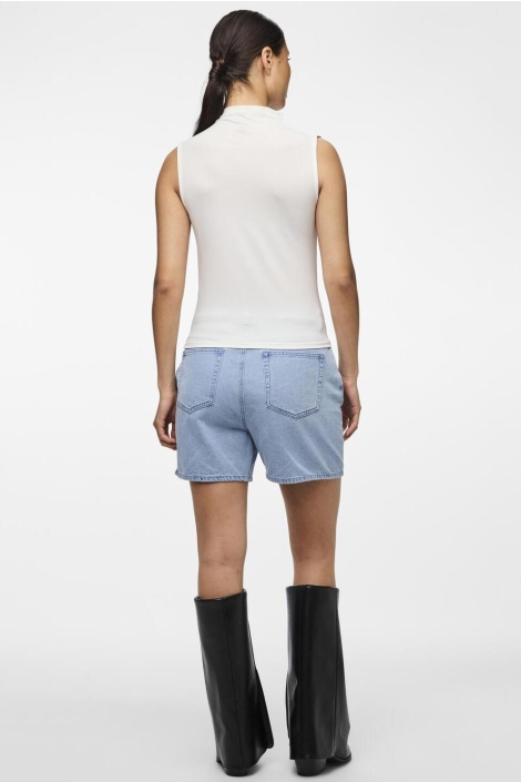 Pieces ecru dames top | Model