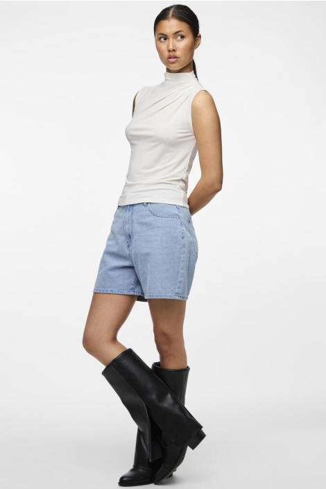 Pieces ecru dames top | Model