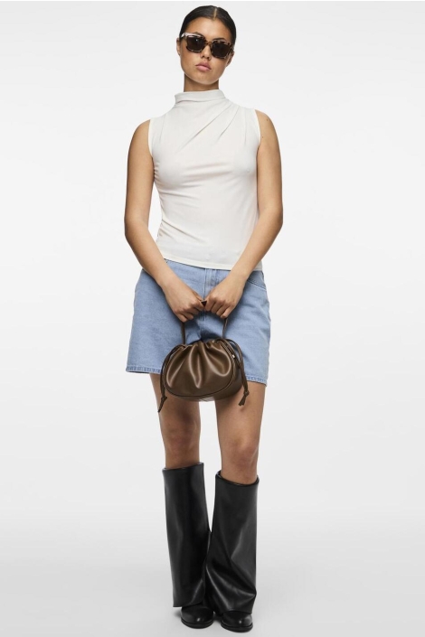 Pieces ecru dames top | Model