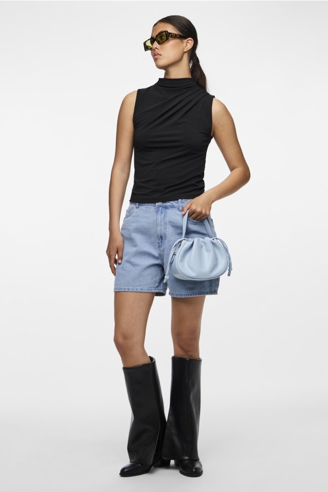 Pieces zwarte dames top | Model