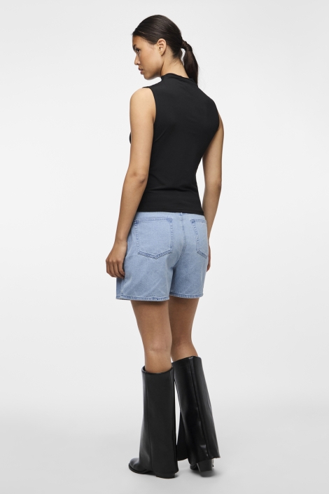 Pieces zwarte dames top | Model