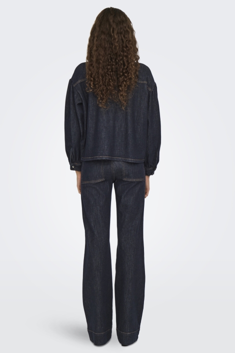 Only blauwe dames blouse | Model