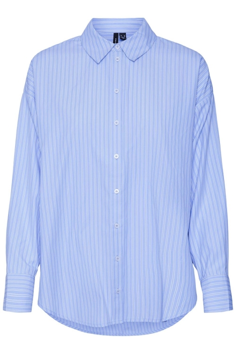 Vero Moda blauwe dames blouse | Vooraanzicht