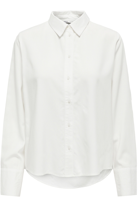 Only witte dames blouse | Vooraanzicht
