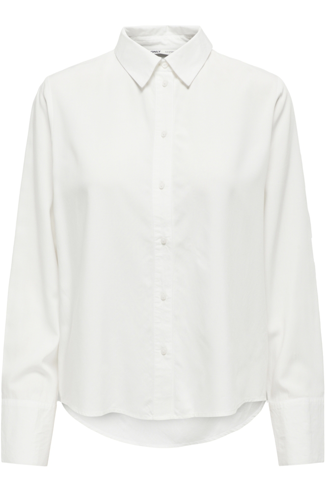 Only witte dames blouse | Vooraanzicht