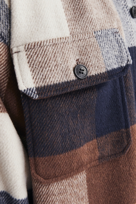 Jack & Jones beige heren overhemd | 