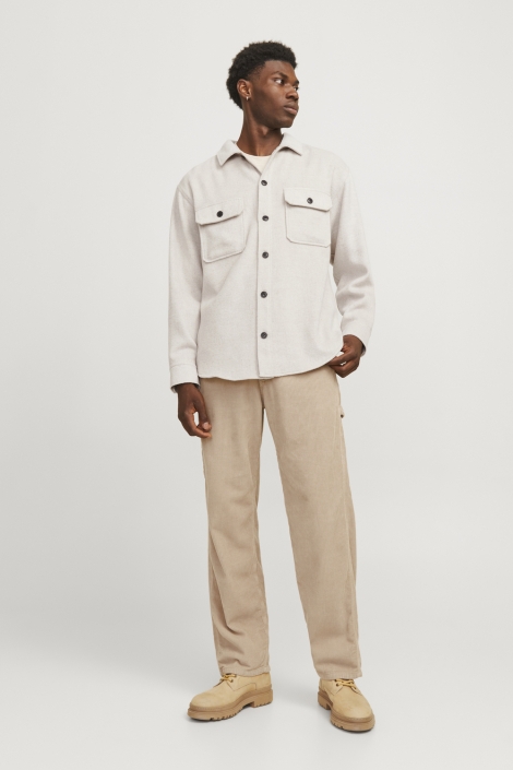 Jack & Jones beige heren overhemd | Model