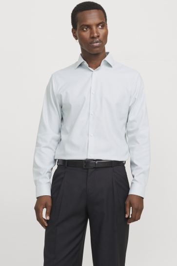 Jack & Jones Overhemd JPRBLAPARKER SHIRT L/S NOOS 12227385 ICEBERG GREEN/SLIM FIT