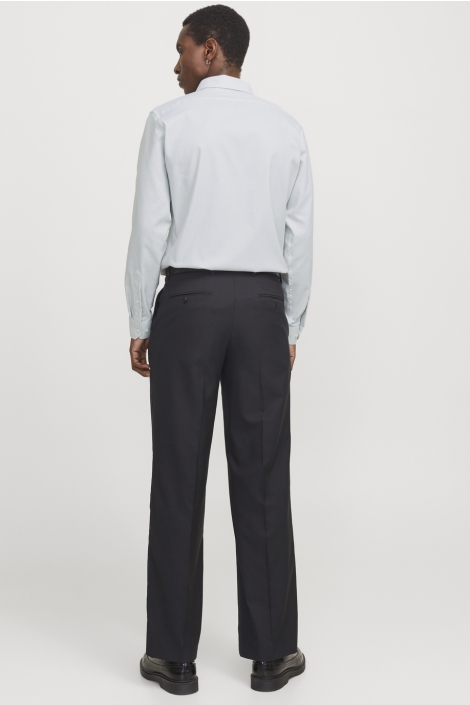 Jack & Jones groene heren overhemd | Model achteraanzicht