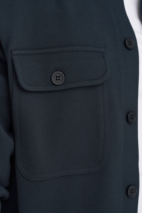 Only & Sons blauwe heren overhemd | Close up