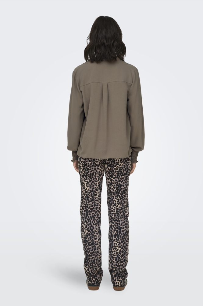 Only bruine dames blouse | Model