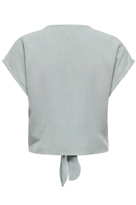 Only groene dames blouse | Vooraanzicht