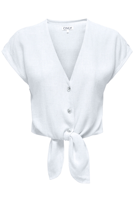 Only witte dames blouse | Vooraanzicht