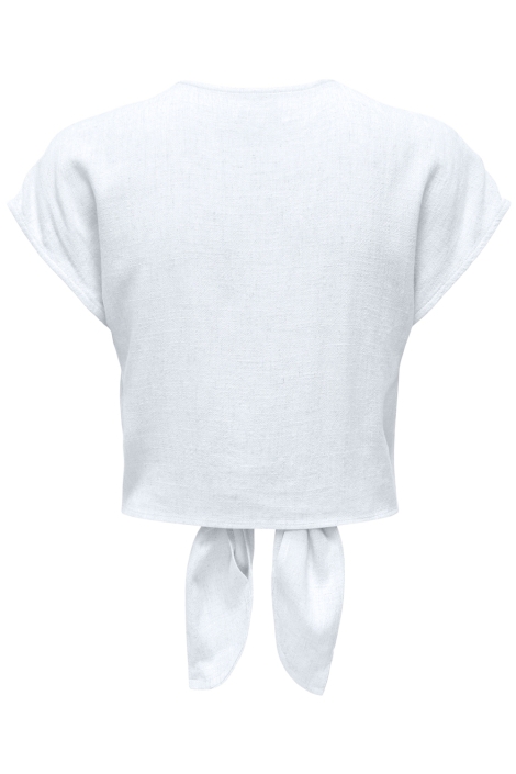 Only witte dames blouse | Achteraanzicht