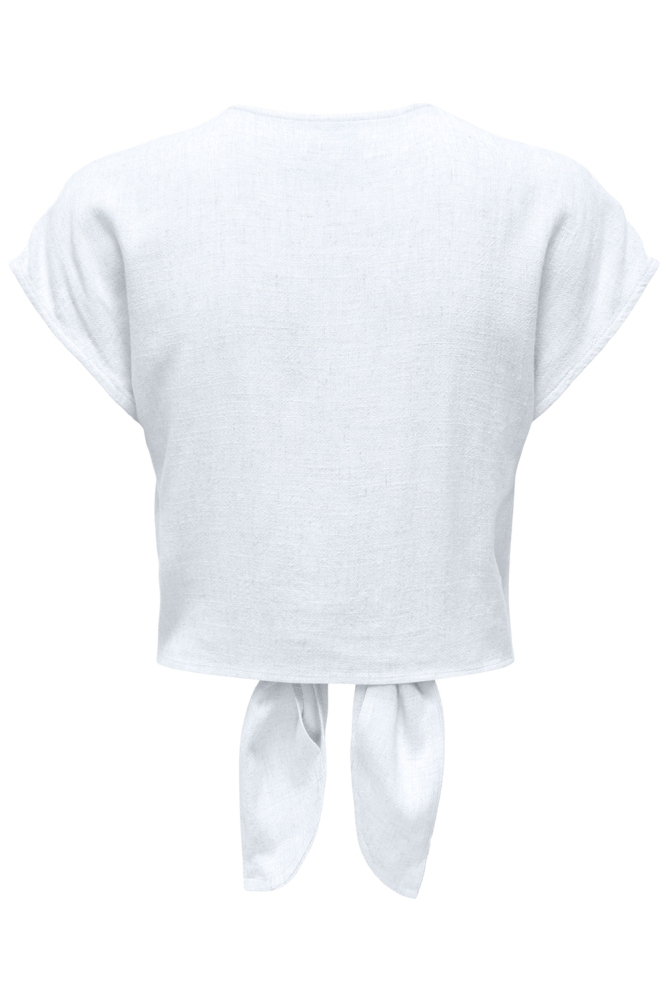 Only witte dames blouse | Achteraanzicht