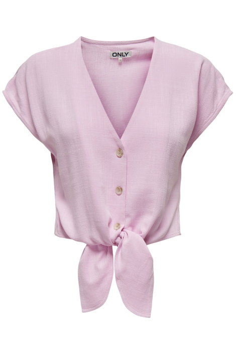 Only roze dames blouse | Vooraanzicht