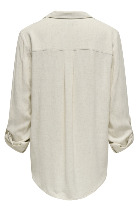 Only beige dames blouse | Achteraanzicht