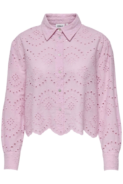 Only roze dames blouse | Vooraanzicht