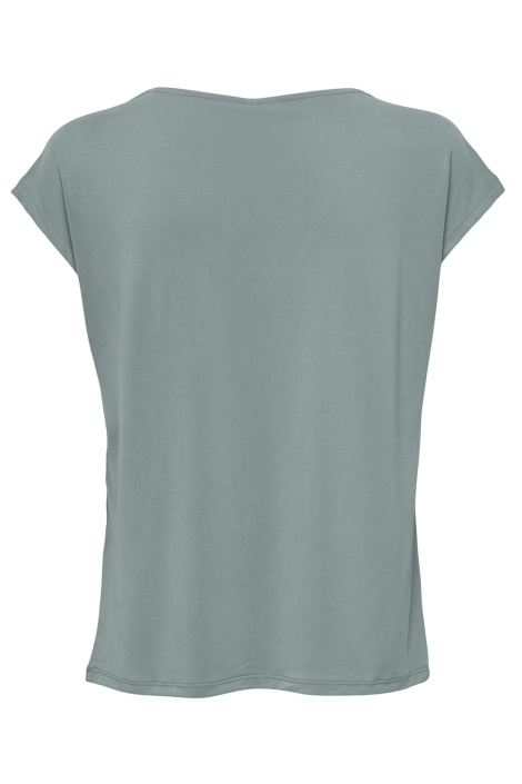 Only groene dames t-shirt | Achteraanzicht