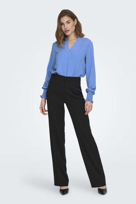 Only blauwe dames blouse | Model