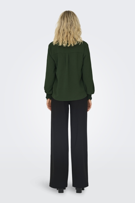 Only groene dames blouse | Model