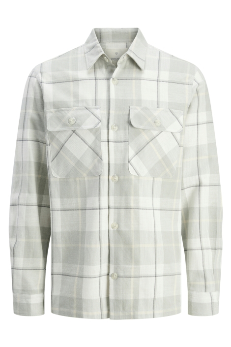 Jack & Jones groene heren overhemd | Vooraanzicht