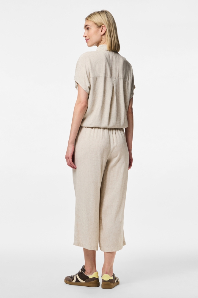 Pieces beige dames blouse | Model