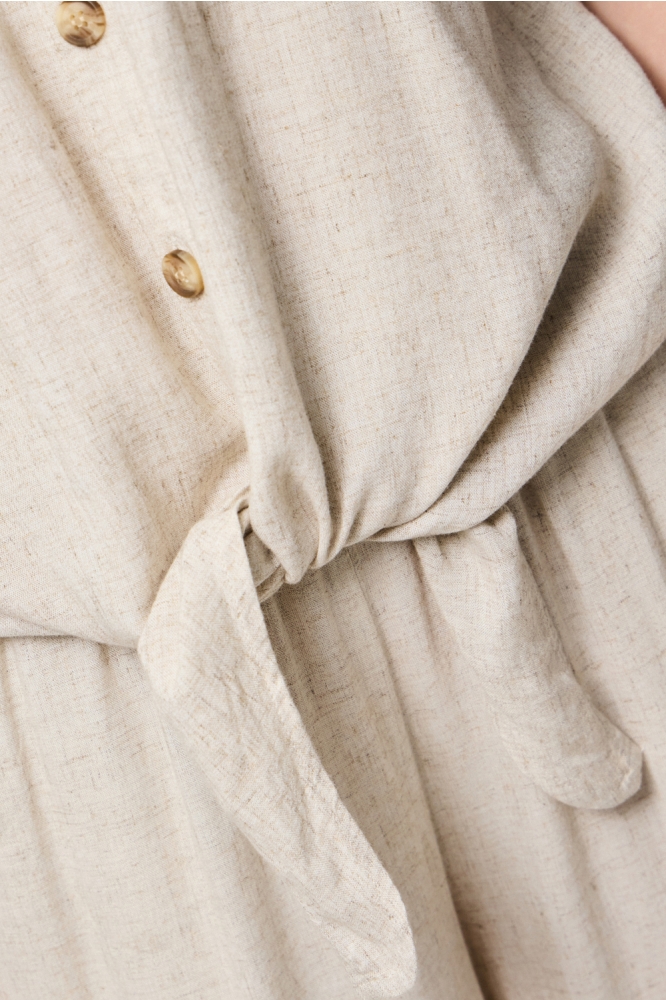 Pieces beige dames blouse | Unique Selling Point