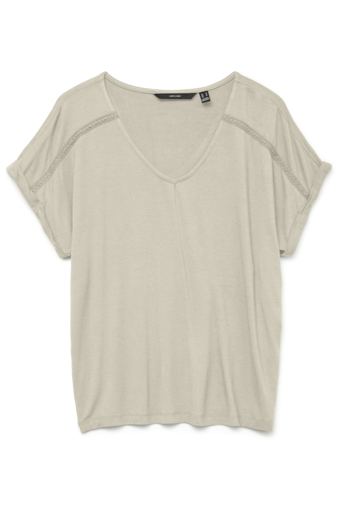 Vero Moda beige dames t-shirt | 