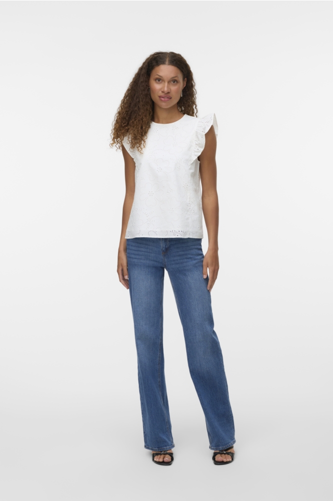Vero Moda witte dames top | Model