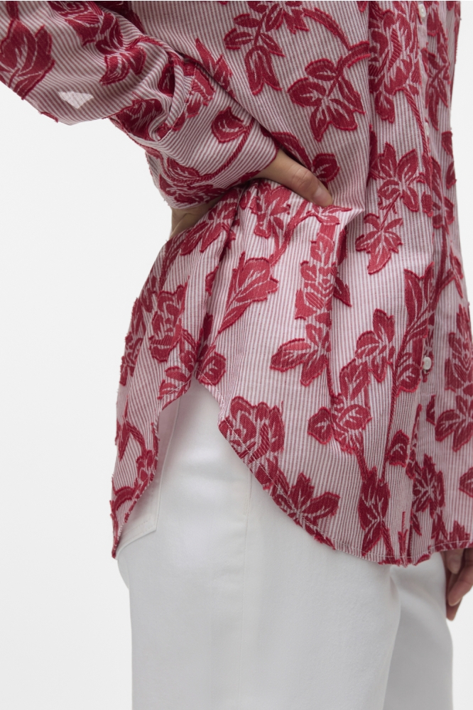 Vero Moda roze dames blouse | Close up