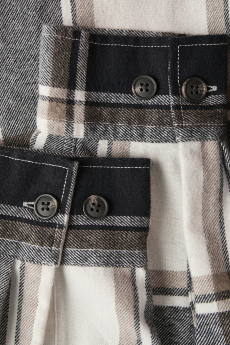 Jack & Jones beige heren overhemd | Close up