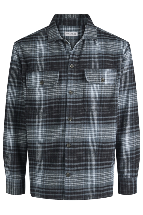 Jack & Jones blauwe heren overhemd | Vooraanzicht