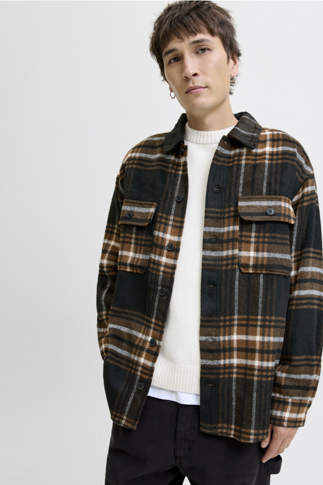 Jack & Jones camel heren overhemd | Model