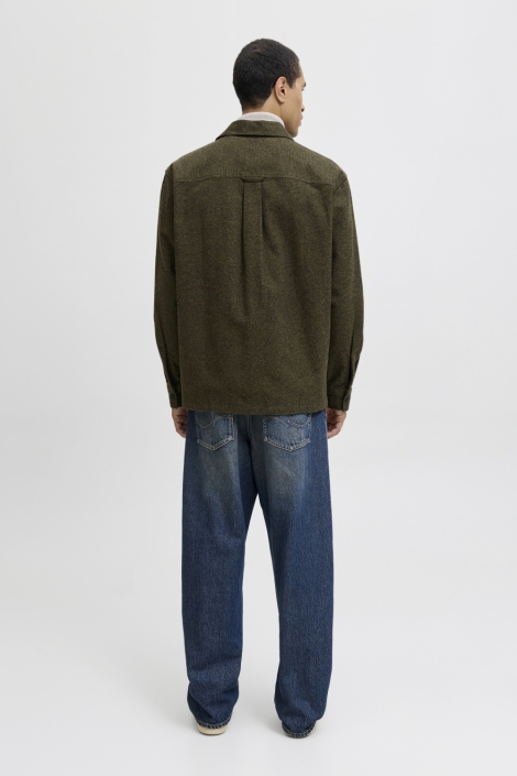 Jack & Jones groene heren overhemd | Model