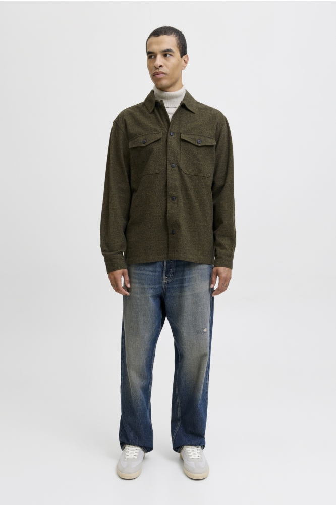 Jack & Jones groene heren overhemd | Model