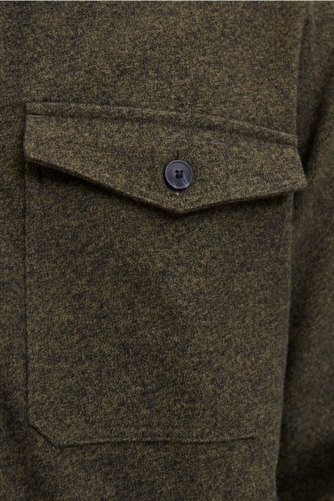 Jack & Jones groene heren overhemd | Kleurstaal